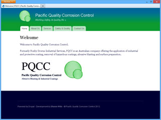 Pacific Quality Corrosion Control website